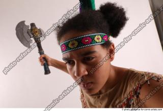 ANISE STANDING POSE WITH AX 5